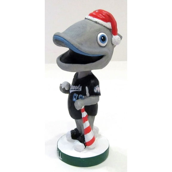 Gill the Chinook Lakeshore Chinooks Holiday Version Bobblehead MiLB