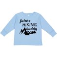 thumbnail image 3 of Inktastic Future Hiking Buddy Boys or Girls Long Sleeve Toddler T-Shirt, 3 of 5