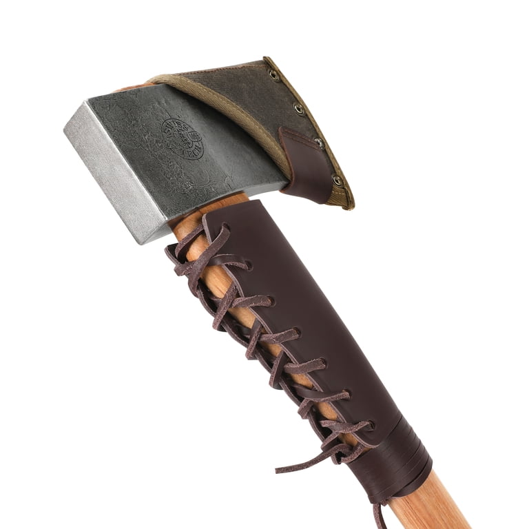 Swiss Tech 28-inch Drop Forged Steel Axe with Hickory Handle