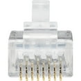 thumbnail image 4 of EATON TRIPP LITE SERIES CAT6 RJ45 PASS-THROUGH UTP MODULAR PLUG, 100 PACK, TAA, 4 of 7