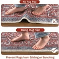 thumbnail image 3 of JUNWELL Non Slip Rug Pad Gripper Non Slip Rug Pads for Area Rugs Thick Rug Grippers for Tile Floors Non Skid Rug Backing Keep Your Rugs Safe and in Place 6x9 Feet, 3 of 7