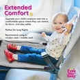 thumbnail image 2 of FIVESTARBABY Cama de avión para niños pequeños: lo último en elementos esenciales de viaje en avión para niños | Extensor de asiento de avión portátil para niños | Cama de avión perfecta para niños pe, 2 of 5