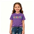 thumbnail image 4 of JAJAHO Kindergarten Graduation T Shirt Kids Toddler Happy Graduation Letter Graphic Tees For Boys Girls Short Sleeve Crew Neck Top, 4 of 4