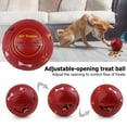 thumbnail image 4 of PrimePets Dog Treat Ball, 4 Pack Interactive Food Dispensing Puppy Puzzle Toy, 4 of 9