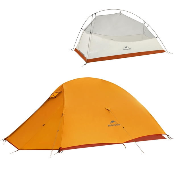 Tienda de campaña para mochileros Naturehike Cloud up Pro para 2 personas, impermeable