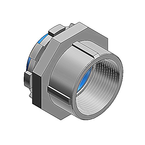 T & B 371 3/4" Myers Hub Connector Steel Nylon Insulated For Rigid/IMC