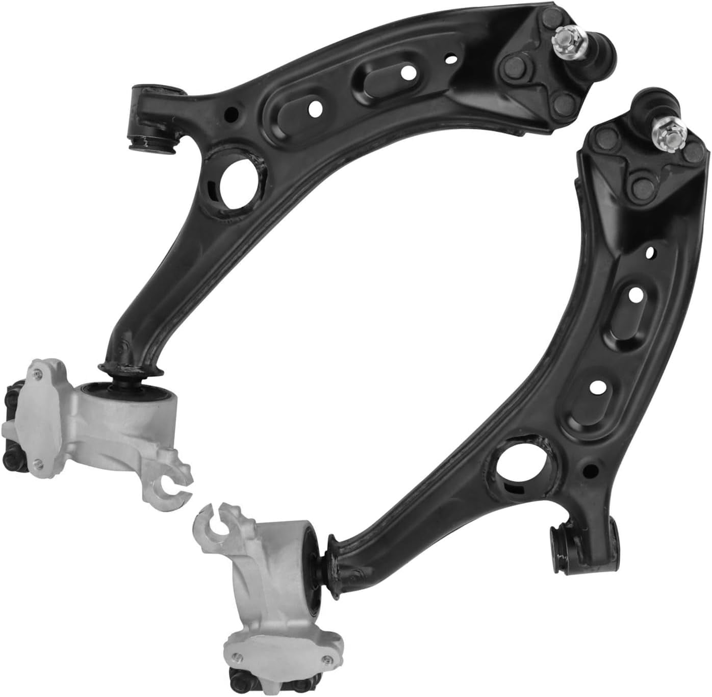 Detroit Axle - 8pc Front End Kit for 2017 2018 2019 2020 2021 2022 Honda CR-V [GAS], 2 Lower Control Arms with Ball Joint 4 Inner and Outer Tie Rods 2 Sway Bar End Links Replacement