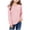 Pink, variant on Girls Cotton T Shirts with Ruffle- Crewneck Casual Long Sleeve Fashion Kids Spring Clothes Tops Gray Size 4-12,Red,4