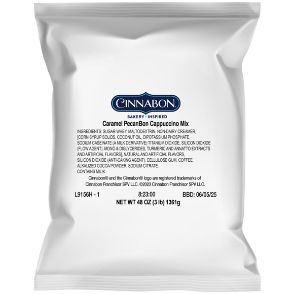 Cinnabon Mélange pour Cappuccino au Caramel et Pacanbon 3 Lb
