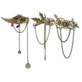 thumbnail image 2 of Gothic Steampunk Pinces à Cheveux Femmes Filles Punk Épingle à Cheveux Barrette Costumes Accessoire Cheveux, 2 of 5