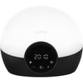 thumbnail image 2 of Lumie Bodyclock Glow 150 LED Wake-up Light Sunrise Alarm Clock, Sunset Feature, Sleep/Wake Sounds, Black, 2 of 6