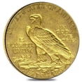 thumbnail image 2 of $2.5 Gold Quarter Eagle Indian Head - Polished or Cleaned (Random Year), 2 of 2