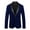 Dark Blue, variant on Quealent Mens Velvet Blazer Slim Fit Tuxedo Suits Jacket Shawl Collar Solid Jacket Wedding Dinner Prom One Button Blazer Jacket (Dark Blue,XL)