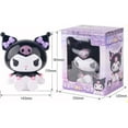 thumbnail image 3 of Official Sanrio Kuromi Coin Bank – Light & Sound Piggy Bank, Cute Savings Box for Kids, Collectors & Kuromi Fans, 3 of 5