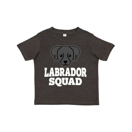 

Inktastic Dog Black Labrador Squad Gift Toddler Boy or Toddler Girl T-Shirt
