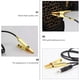 thumbnail image 5 of Micrófono de instrumento inalámbrico de 3.5 mm 4.5M Metal clip-en receptor Accesorio de micrófono, 5 of 5