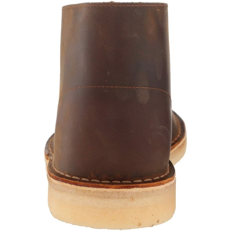Clarks Originals Beeswax Brown Leather Crepe Sole Desert Chukka Boots Men Size 9 Clarks Originals Beeswax Brown Leather Crepe Sole Desert  main image 4