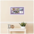 thumbnail image 2 of ArtToFrames Collage Photo Picture Frame with 6 - 4x6 Openings, Framed in White with Lavender Mist and Black Mats (CDM-3966-153), 2 of 8