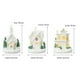 thumbnail image 2 of 3 Casitas Navideñas: Casitas de Pueblo Navideño con Luz - Decoración de Mesa para el Hogar - Regalos Navideños para Adornos de Construcción de Micro Paisajes, 2 of 7