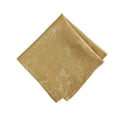 thumbnail image 2 of Elrene Home Fashions Poinsettia Elegance Jacquard Holiday Napkins, Set of 4, Gold, 17" x 17", 2 of 4
