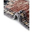 thumbnail image 6 of Unique Loom Tucson Collection Area Rug - Tubac (4' Square Rust Red/Black), 6 of 6