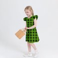 thumbnail image 5 of Girls Dresses Summer Size 4-14 Cute Ruffle Sleeveless Crewneck Sundresses Teens Juniors Plaid Printed Pullover Beach Midi Dress, 5 of 7