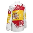 thumbnail image 5 of Spanish Flag Long Sleeve Blouse Woman Streetwear Casual Shirts Summer Oversize Woman Streetwear Clothing Birthday Present, 5 of 7