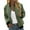 Z1-Green, variant on Goindgs Coats for Women Shacket Jacket Daily Fall Long Sleeve Solid Color Zipper Waistband Cool Lapel Jacket Fashion Casual Jackets Dark Blue-XXL