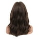 thumbnail image 2 of Fiudx Peluca de Seda, Postizo de Fibra Resistente a Altas Temperaturas, Elegante Diseño Rizado, Flequillo Largo de Aspecto Natural, Ideal para Fiestas y Uso Diario, Moda Femenina, Tamaño Ajustable, F, 2 of 7