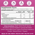 thumbnail image 4 of Llama Naturals Kids Probiotic with Prebiotic Fiber, Vegan, Organic Prebiotics and Probiotics Gummies for Gut Health Support, Toddler Real Fruit Gummy Vitamins, No Added Sugar Cane, Mixed Berry, 60 Ct, 4 of 9