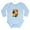 Sky Blue, variant on CafePress - Summer Dahlias Long Sleeve Infant Bodysuit - Long Sleeve Cotton Baby Bodysuit