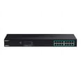 thumbnail image 1 of TRENDnet TPE TG160G - Switch - 16 x 10/100/1000 (PoE+) - Montable en Rack - PoE+ (246 W) - Conforme TAA, 1 of 4
