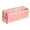 Pink, variant on Dual Layer Mesh Clear Pencil Case, 8.4×3.2×2 Inch Large Capacity Zipper Pen Pouch Transparent Stationery Bag for Office Exam Daily Supplies Storage