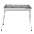 thumbnail image 5 of SalonMore 28-Inch BBQ Grill Charcoal Foldable Grill,Silver, 5 of 13