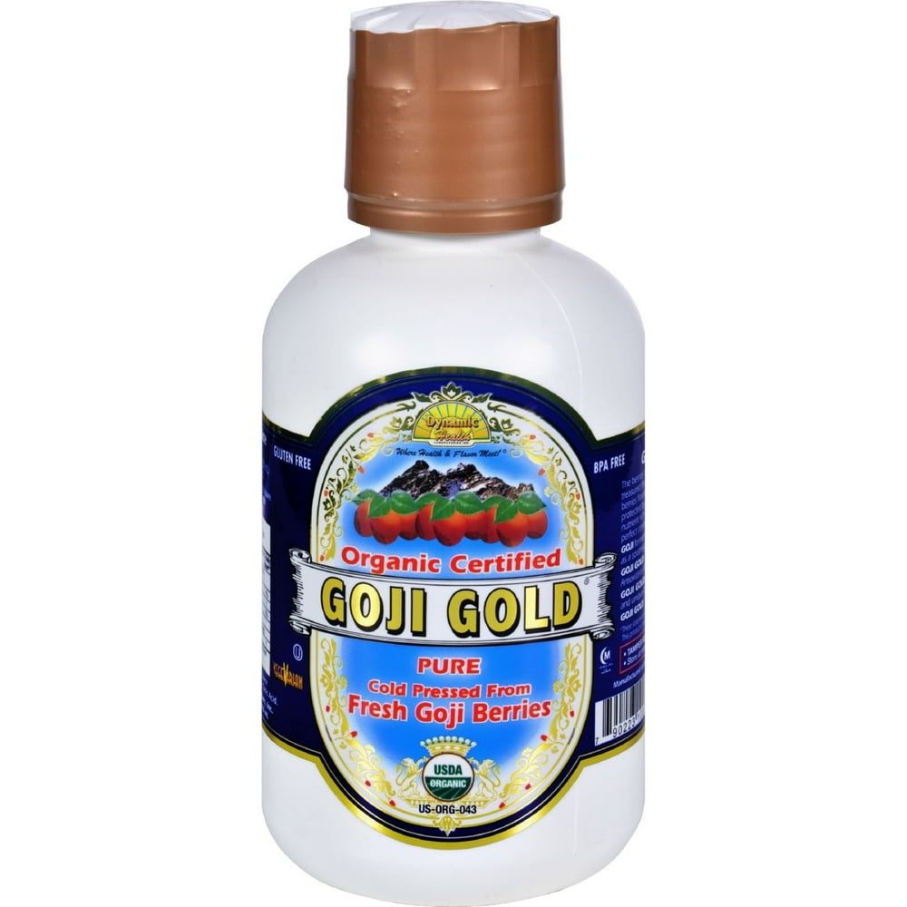 Dynamic Health Organic Certified Goji Berry Gold Juice 16 fl oz