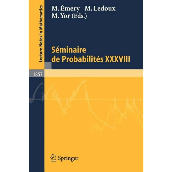 SÃ©minaire de ProbabilitÃ©s XXXVIII, (Paperback)