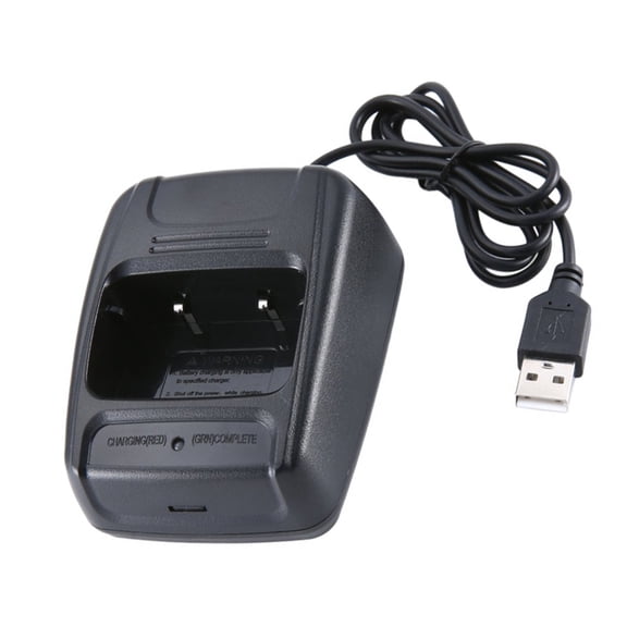 USB Desktop Charger for BF888S 777S 666S 999S Interphone 2-way Radios