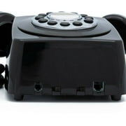 GPO Retro GPO746WBLK 746 Wall Mount Push Button Telephone - Black [MISC ACCESSORY] Black