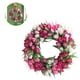 thumbnail image 2 of æ— Künstliche Tulpenblumenkränze für Haustür, 50,8 cm, Bauernhaus, rosa Kranz, Frühlings-Blumenzweig, Türkranz für Außen-, Innenbereich, Wand oder Fensterdekoration, decoración festiva Ormromra HFP-0459, 2 of 8