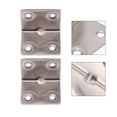 thumbnail image 1 of OULII 16 Pcs Code d'Angle en Acier Inoxydable pour Renforcement de Meubles et Entretien Domestique, 1 of 8