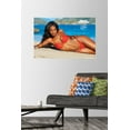thumbnail image 3 of Sports Illustrated: Swimsuit Edition - Jasmyn Wilkins 18 Wall Poster with Pushpins, 22.375" x 34", 3 of 4