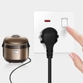 thumbnail image 5 of Multifunction UK 13A Wall Socket Push Button 2.1A Double USB Charging Ports Three, 5 of 5
