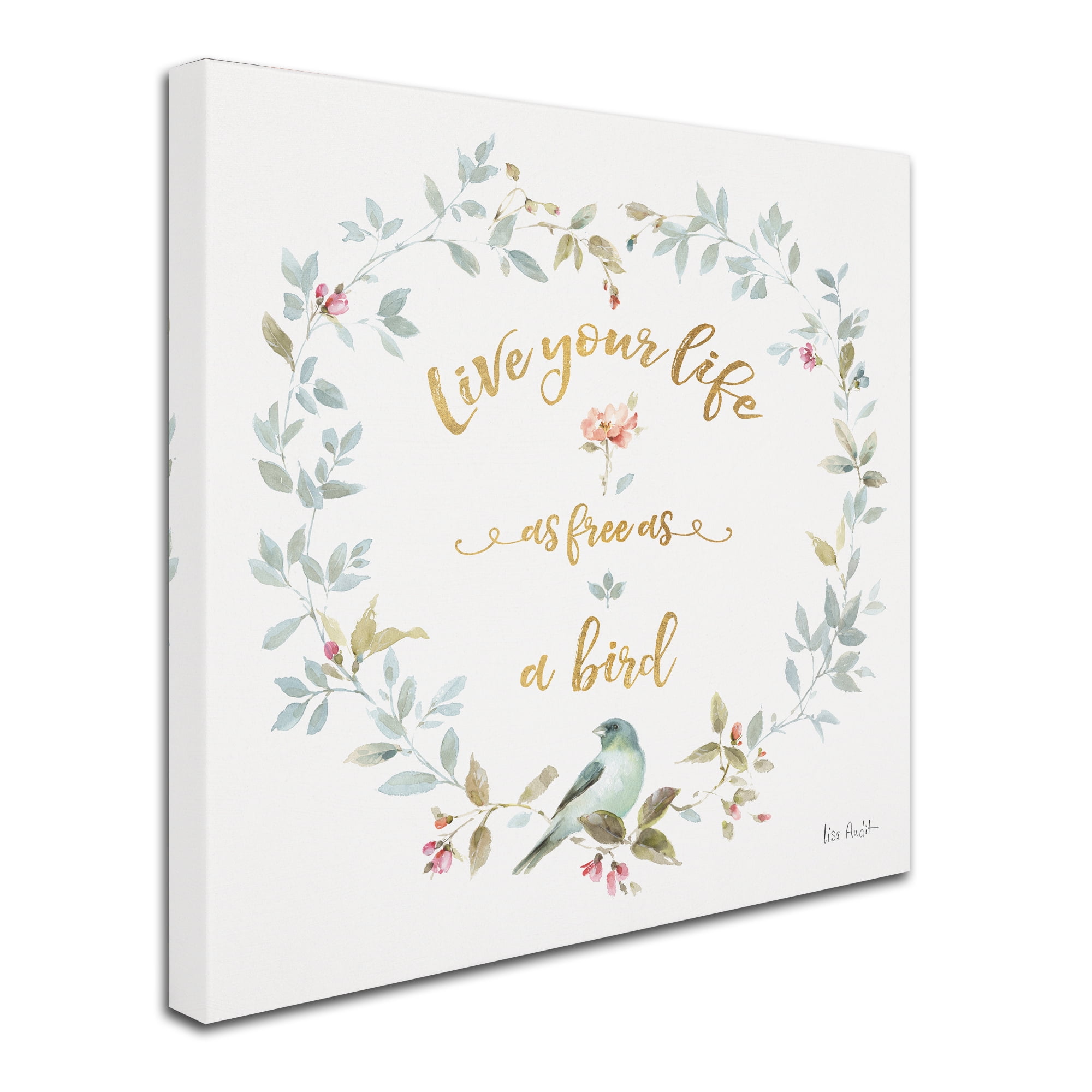 Trademark Fine Art 'Beautiful Romance XV' Canvas Art by Lisa Audit