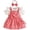 A03-Z3 Watermelon Red, variant on CAICJ98 Baby Girl Clothes Suspender Skirt Long Sleeve Ruffled Romper Baby Girl Dress Fall Outfits Girls Gifts Red,Size 3-6 Months
