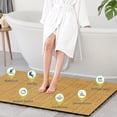 thumbnail image 2 of EuKer 22 Pcs Interlocking Deck Tiles, Acacia Wood Flooring for Patio, Balcony, Poolside, Yellow (21 Sq.ft Total Coverage), 2 of 7