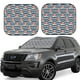 thumbnail image 1 of Balery Popcorn Parasol para parabrisas de coche de 2 piezas | Parasol plegable para parabrisas delantero de coche para la mayoría de sedanes-Large, 1 of 6