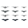 thumbnail image 1 of Pegatinas tridimensionales para decoración de paredes y ventanas de Halloween, pegatinas de pared de papel hueco de Halloween, 1 of 4