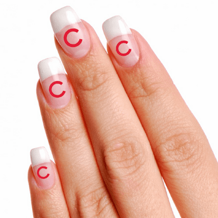 Chicago Cubs 4-Pack Temporary Nail Tattoos - No