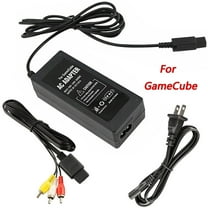 Audio Video AV RCA AC Cable Power Adapter Cord for Nintendo GameCube NGC