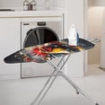 thumbnail image 2 of Kuiaobaty Vintage Splatter Rooster Pattern Ironing Board Cover Soft Heavy Duty Iron Covers Protective Scorch Polyster Standard Size 15 x 54 Inch for Ironing Board Home Decor, 2 of 5